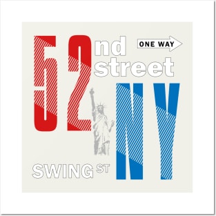 52nd street Posters and Art